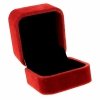 Welcome to my store,  on this auction I offer a velour box for a ring, wedding ring  dimensions: 5/5.7/4.5cm