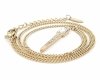 GOLD CHAIN NECKLACE celebrity STAINLESS STEEL