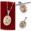 gold pendant 18k shiny xuping