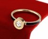 ring 19,00mm gold stainless steel