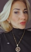 gold earrings made of stainless steel