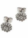 gold plated earrings with exclusive cubic zirconia