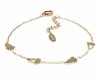 BRACELET GOLD CELEBRITY STAINLESS STEEL