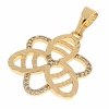 18k gold plated set pendant earrings xuping
