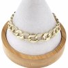 gold bracelet for a gold-plated leg