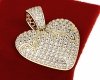 gold pendant 18k shiny xuping