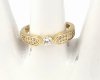gold ring 18,60mm. gold-plated engagement xuping