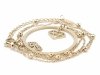 GOLD CHAIN NECKLACE celebrity STAINLESS STEEL