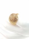 gold ring 18,60mm. gold-plated engagement xuping