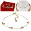 BRACELET GOLD CELEBRITY STAINLESS STEEL