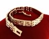 gold bracelet for a gold-plated leg