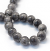 Glass beads faceted strands