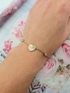 BRACELET GOLD CELEBRITY STAINLESS STEEL