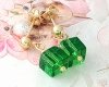 gold earrings made of stainless steel