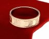 gold ring 18,60mm. gold-plated engagement xuping