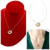 GOLD CHAIN NECKLACE celebrity STAINLESS STEEL