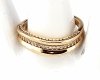 gold ring 18,60mm. gold-plated engagement xuping