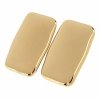 gold earrings made of stainless steel