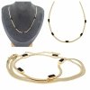GOLD CHAIN NECKLACE celebrity STAINLESS STEEL