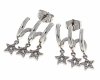 gold plated earrings with exclusive cubic zirconia