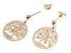 EARRINGS SILVER STAINLESS STEEL CELEBRITY