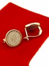exclusive swarovski gold-plated earrings