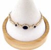 gold bracelet for a gold-plated leg
