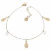 BRACELET GOLD CELEBRITY STAINLESS STEEL