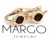 gold plated earrings with exclusive cubic zirconia