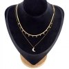 GOLD CHAIN NECKLACE celebrity STAINLESS STEEL