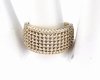gold ring 18,60mm. gold-plated engagement xuping