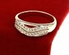 gold ring 18,60mm. gold-plated engagement xuping
