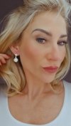 gold plated earrings with exclusive cubic zirconia