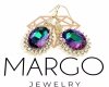 gold plated earrings with exclusive cubic zirconia