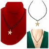 GOLD CHAIN NECKLACE celebrity STAINLESS STEEL