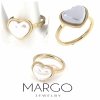 ring 19,00mm gold stainless steel