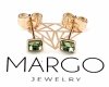 exclusive swarovski gold-plated earrings