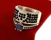 ring 19,00mm gold stainless steel