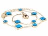BRACELET GOLD CELEBRITY STAINLESS STEEL