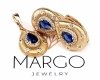 18k gold plated set pendant earrings xuping
