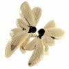 gold earrings made of stainless steel