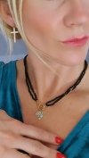 GOLD CHAIN NECKLACE celebrity STAINLESS STEEL