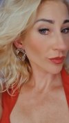 gold plated earrings with exclusive cubic zirconia