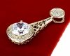 gold pendant 18k shiny xuping