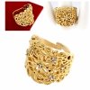 ring 18,30mm gold stainless steel
