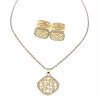 Gold Chain Celebrity Gold Plated Necklace 14K XUPING