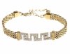 BRACELET GOLD CELEBRITY STAINLESS STEEL