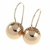 exclusive swarovski gold-plated earrings