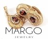 18k gold plated set pendant earrings xuping