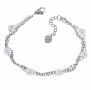 BRACELET GOLD CELEBRITY STAINLESS STEEL